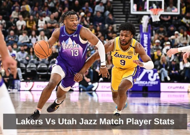 Lakers vs Utah Jazz Match Player Stats: Full Breakdown & Highlights